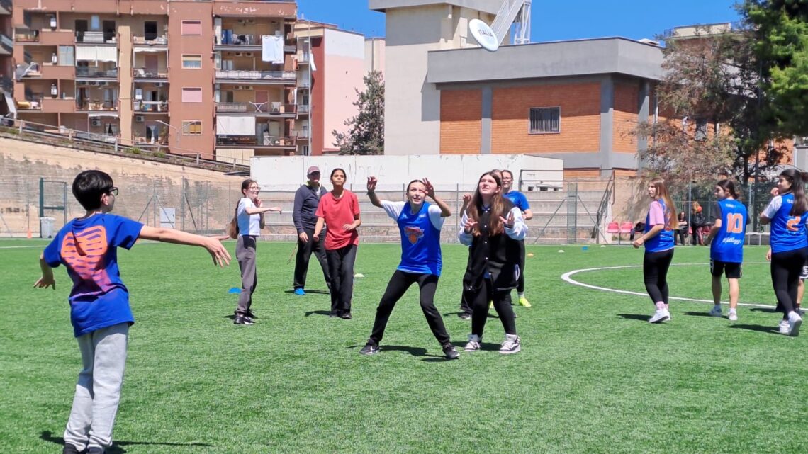 Gli alunni della Rocca-Bovio-Palumbo si sono confrontati in attività sportive con i loro compagni tedeschi della scuola “Justin-Wagner” di Rossdorf, nell’ambito dell’Erasmus.