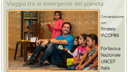 Incontro con Andrea Iacomini, portavoce UNICEF Italia. Una riflessione dei nostri alunni.